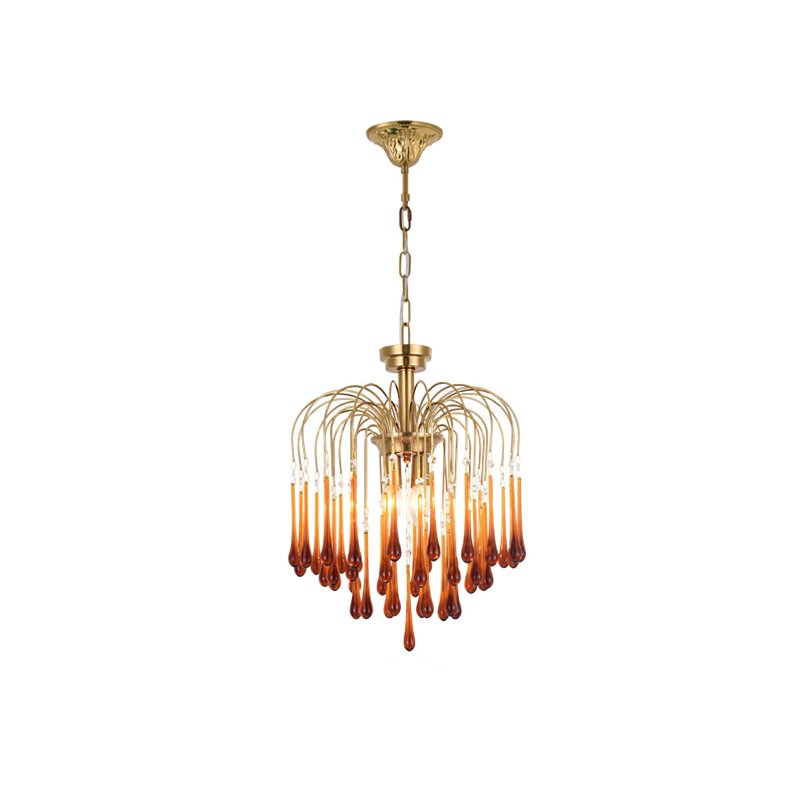Elegant Maltose Crystal Chandelier - Modern Luxury Lighting for Dining Room, Living Room & Bedroom