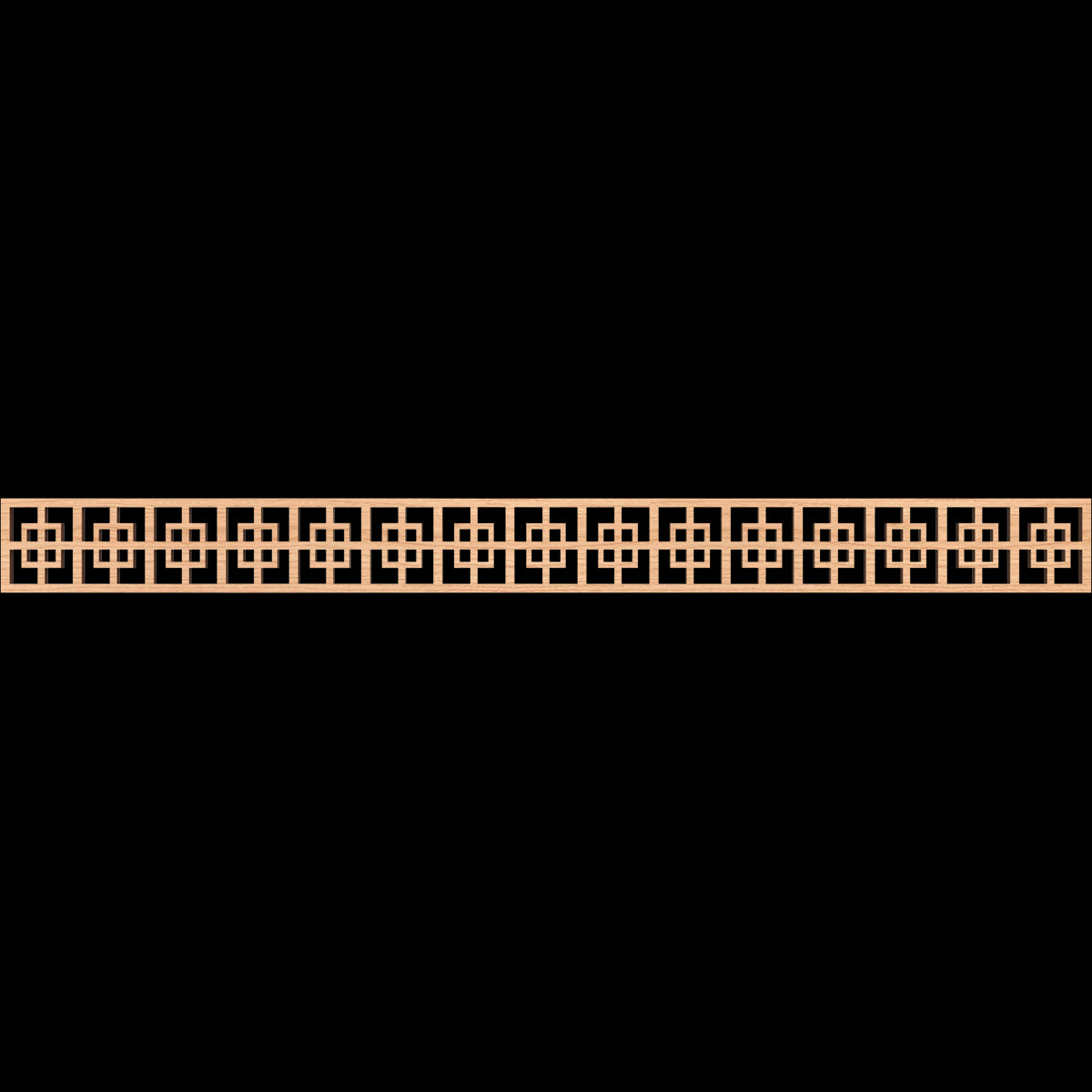 Cambridge Fretwork Moulding - Decorative Wood Trim for Home & Furniture DIY Projects | Perfect for Crown Molding, Wall Paneling & Cabinet Accents