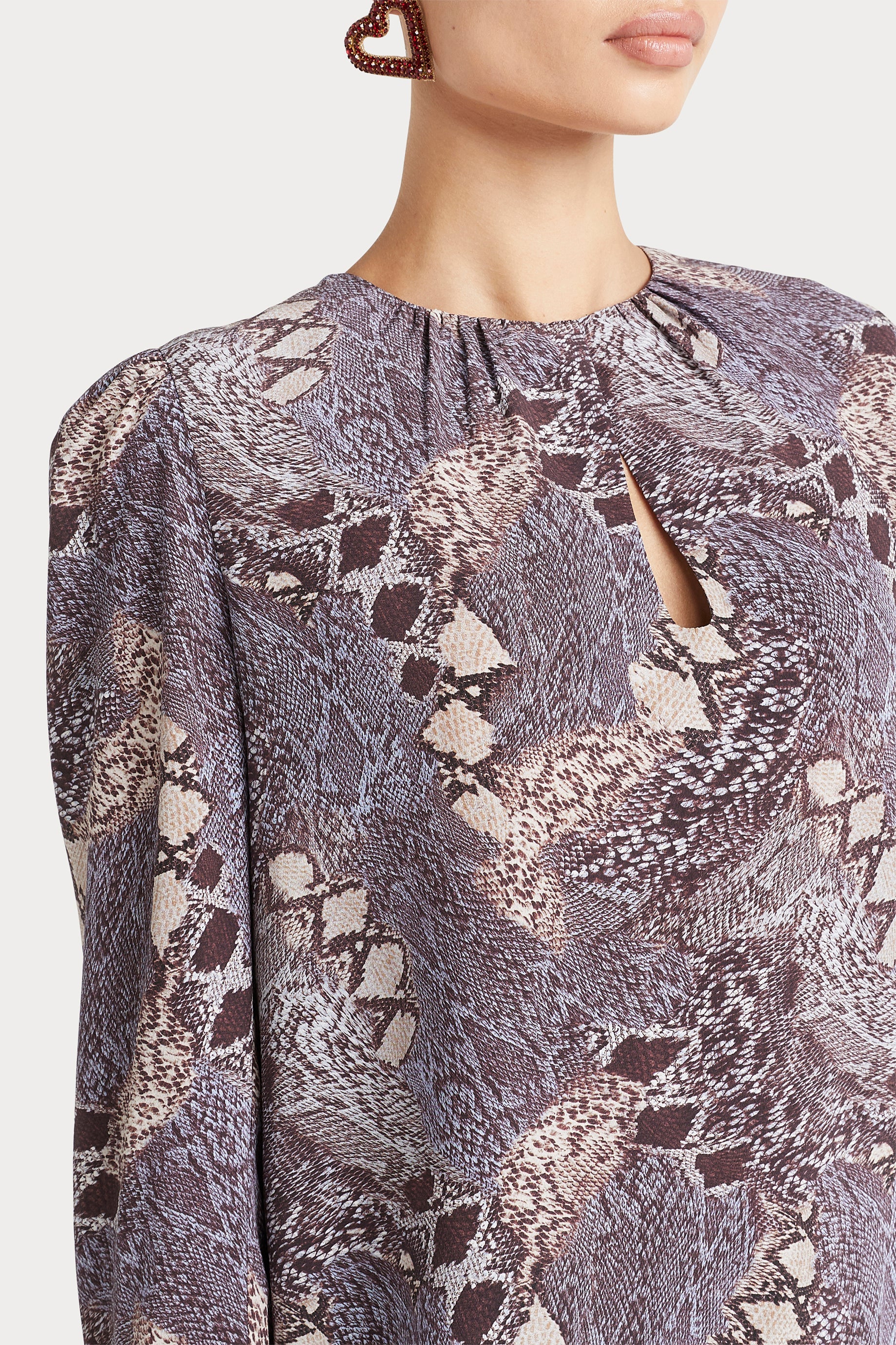 Husk ASTA TOP Print - Stylish Women's Blouse for Casual Wear, Office & Date Night Outfits