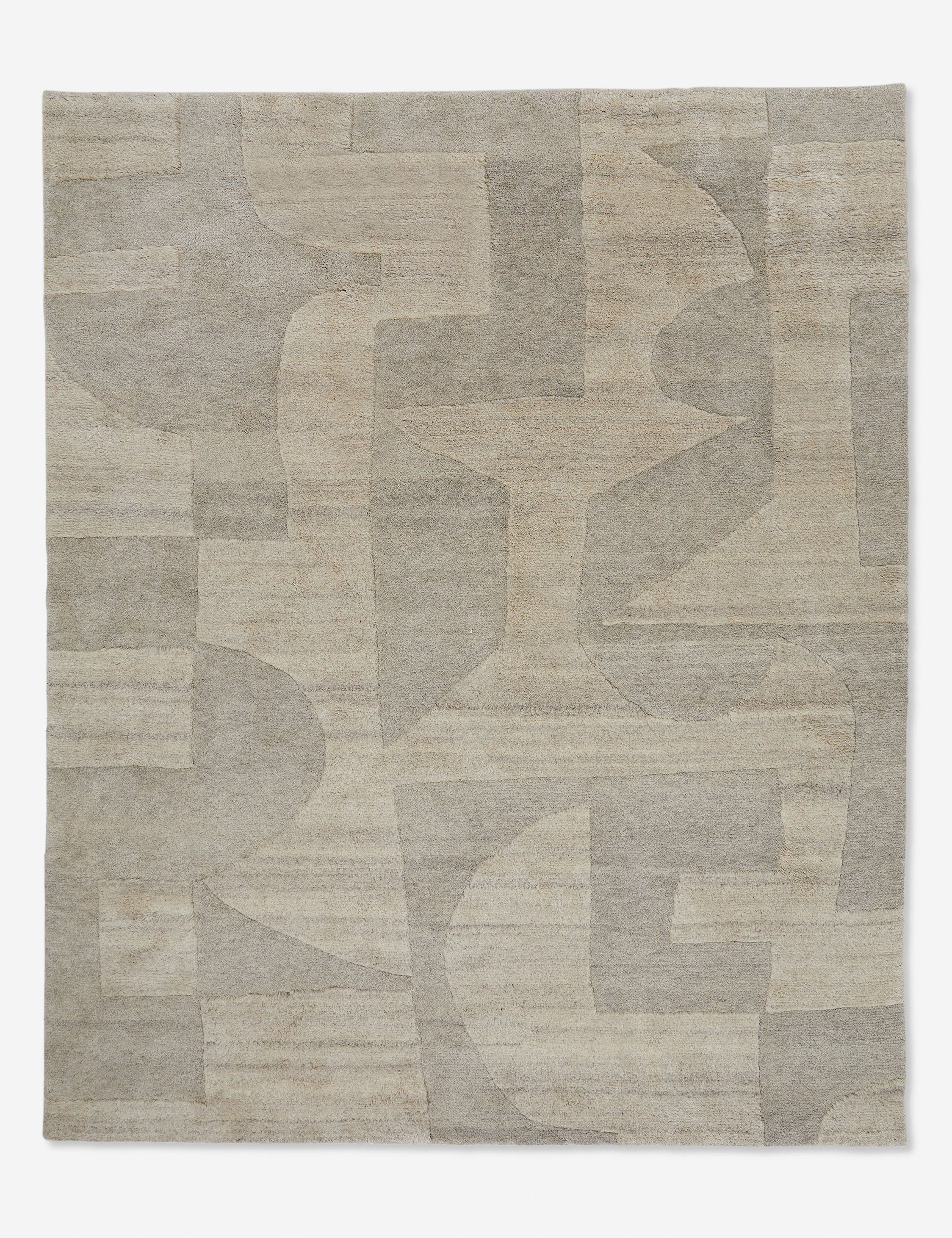 Hand-Knotted Wool Rug - Soft & Durable Fia Collection - Perfect for Living Room, Bedroom & Home Decor
