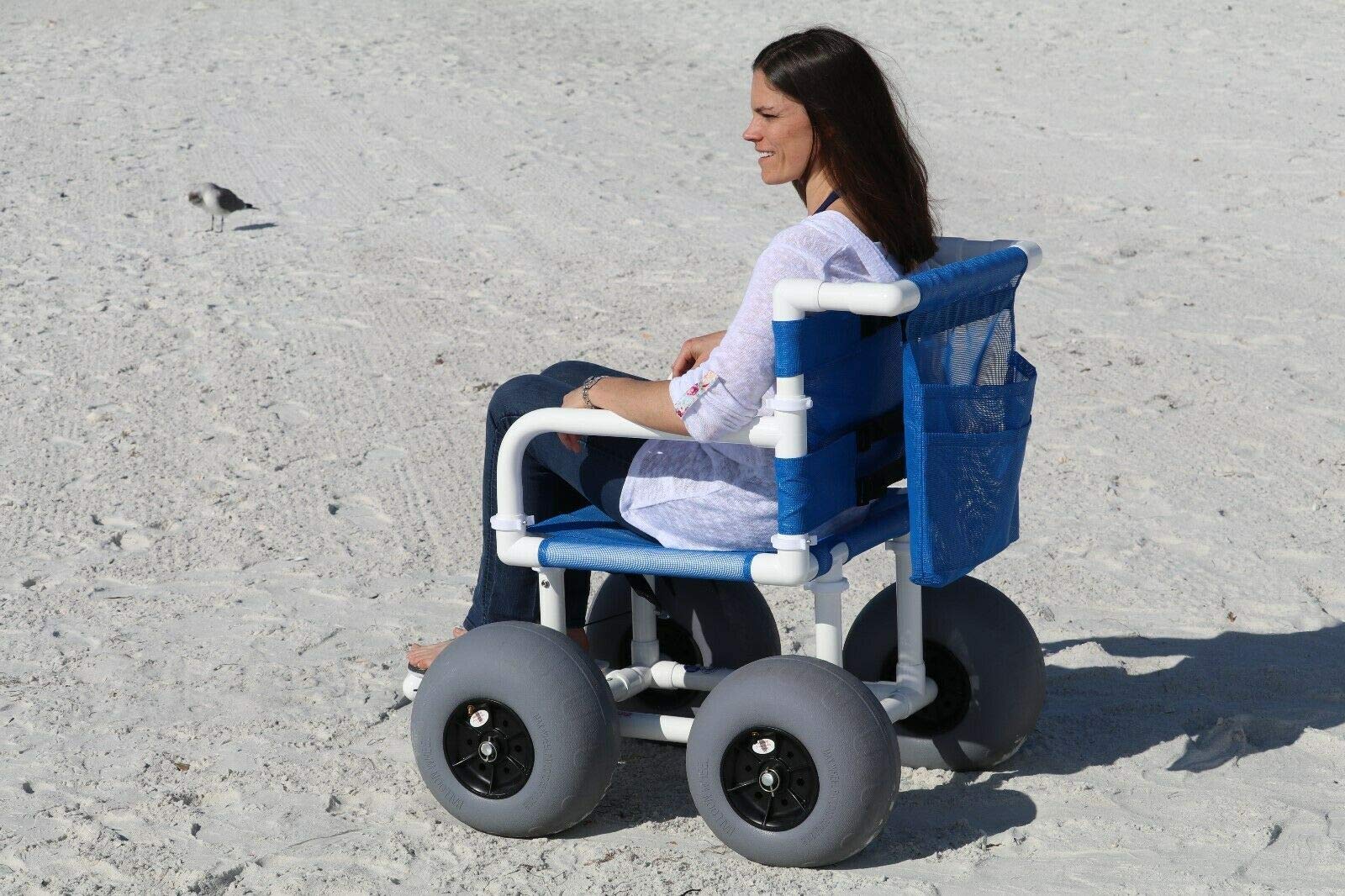 WC-1 Beach Wheelchair with 12