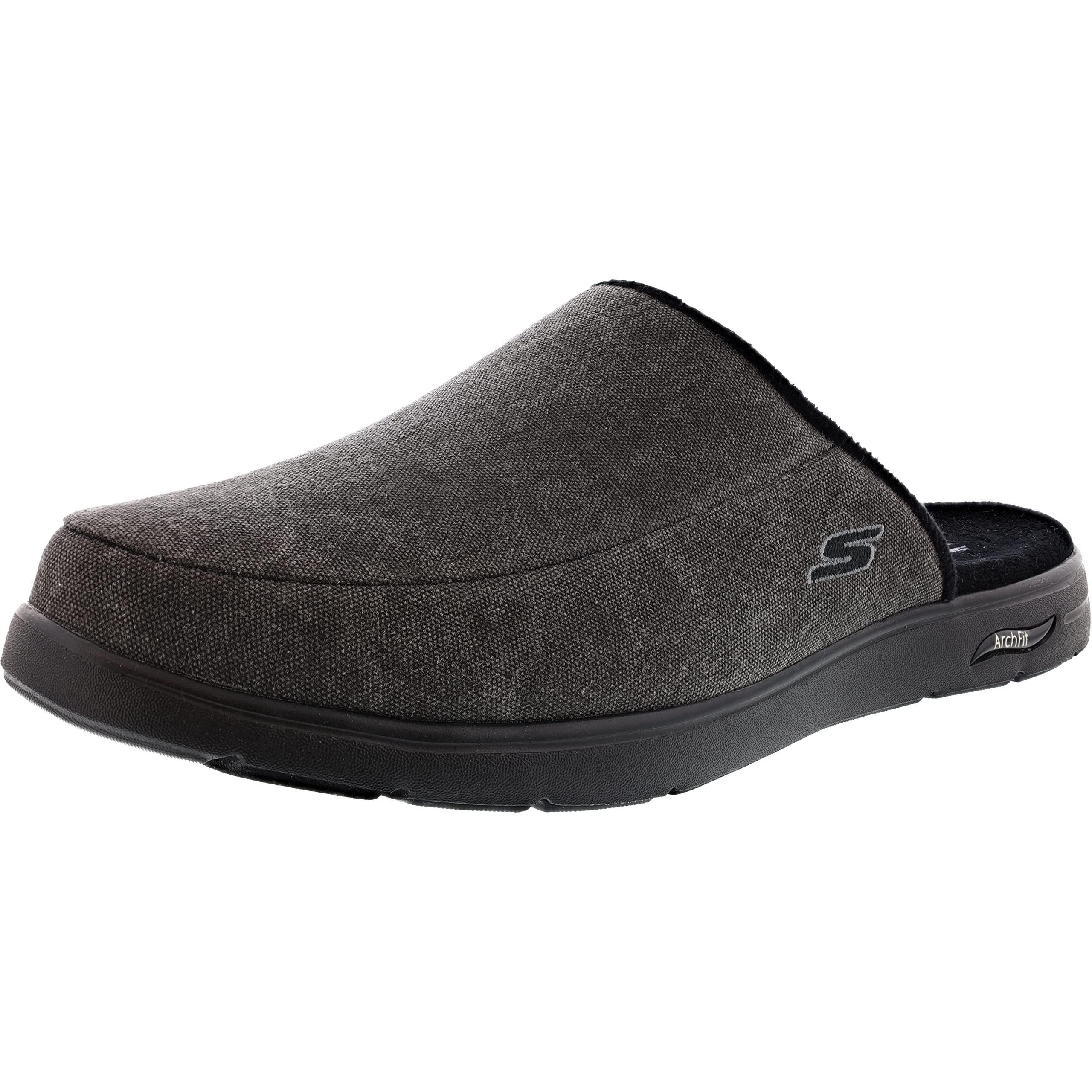 Skechers Men's Gowalk Arch Fit Slip-On Sneakers - Comfortable Walking Shoes for Indoor & Outdoor Use - Lightweight House Slippers with Arch Support - Perfect for Casual Wear, Work, Travel and Daily Errands