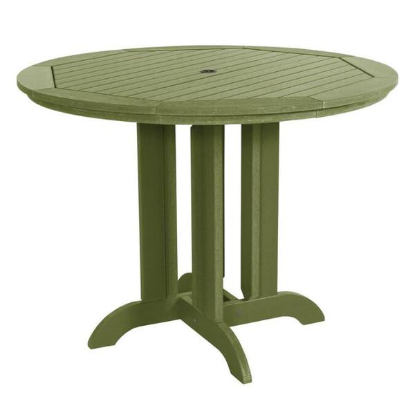 Weatherly Outdoor 5-Piece Round Counter Height Dining Set - Patio, Garden, Poolside & Backyard Al Fresco Dining Furniture