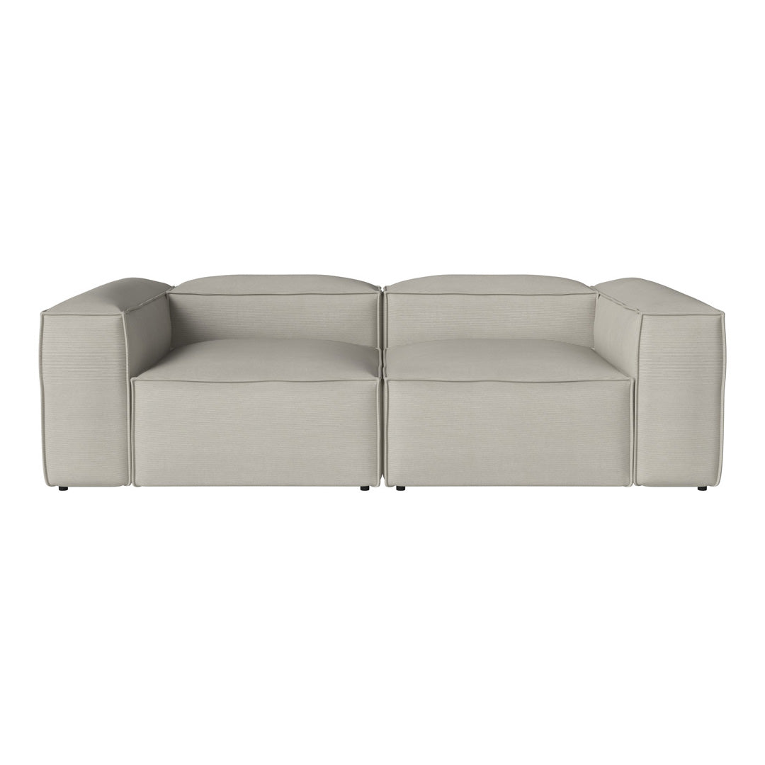 Cosima 2-Seater Sofa - Modern Fabric Loveseat for Small Spaces | Perfect for Living Room, Apartment & Office Waiting Area