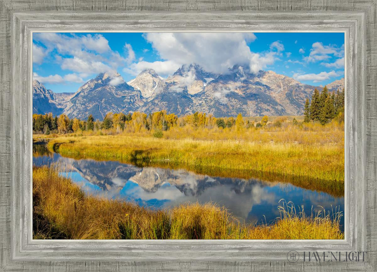 Autumn Splendor By Julie Kerr - Stunning Fall Landscape Art Print for Home & Office Decor | Perfect for Living Room, Bedroom Wall Art & Seasonal Gift