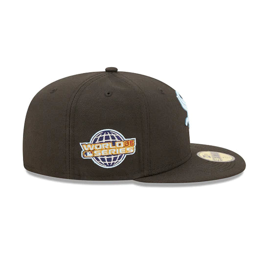 Chicago White Sox 2005 World Series Cloud Under Black 59FIFTY Fitted Baseball Cap for Men - Perfect for Game Day, Sports Events & Streetwear Fashion