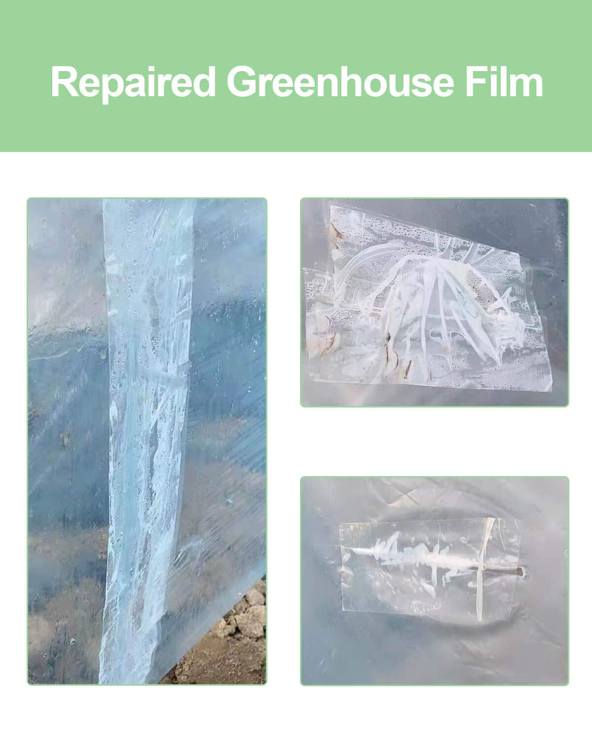 Vensovo Heavy Duty Greenhouse Plastic Repair Tape - 2