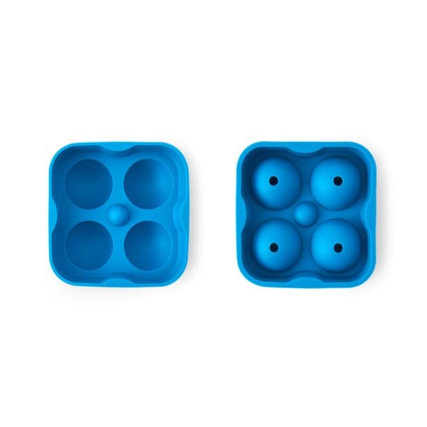 Premium Houdini Ice Sphere Mold - 2 Pack Large Round Ice Ball Maker for Whiskey, Cocktails & Bourbon - Perfect for Home Bars & Parties