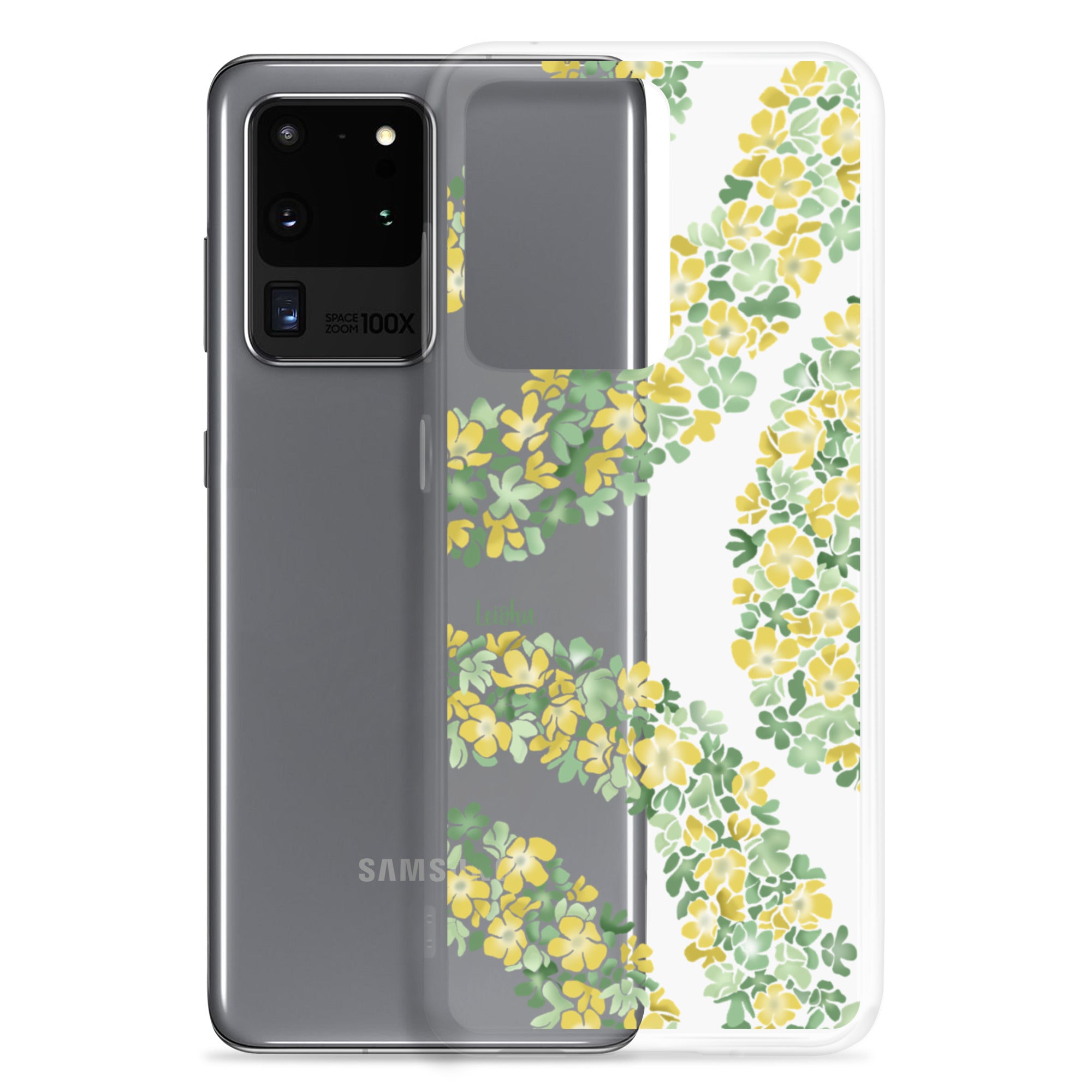 Double Pakalana Clear Case for Samsung Galaxy - Slim Protective Phone Cover for Everyday Use & Travel