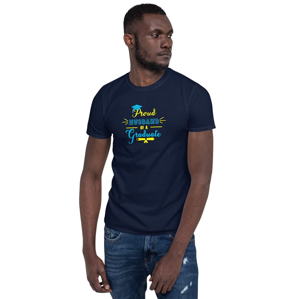 Funny Personalized Graduation Gift Shirt - Proud Relative of a Graduate T-Shirt for High School, College, Masters & PhD Grads - Class of 2021 Navy Blue - Perfect for Graduation Parties & Family Photos
