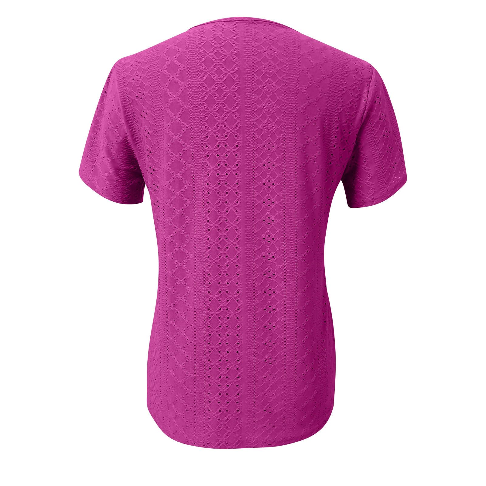 Trendy 2024 Petal Sleeve V-Neck Blouse for Women - Summer Casual & Dressy Occasions