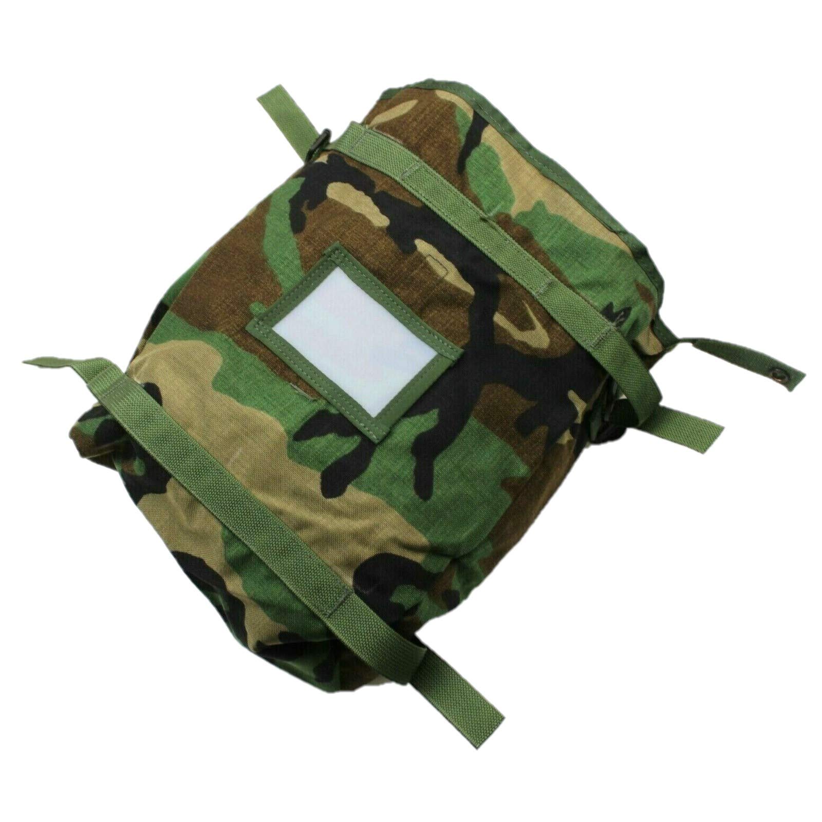 US Military MOLLE II Radio Pouch - Woodland Camo Tactical Gear for Outdoor, Hiking, Camping & Survival Equipment