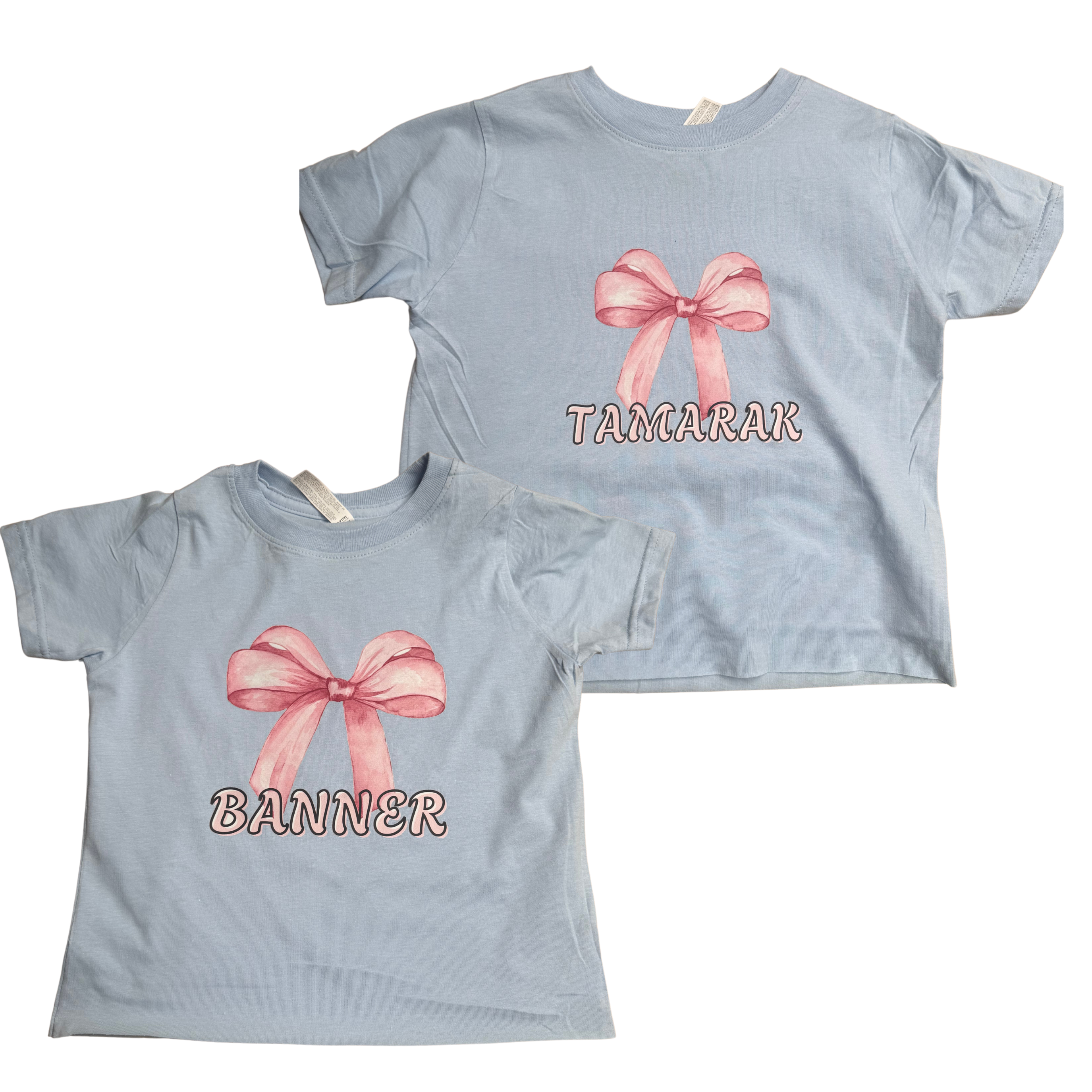 LaLa Land Day Camp Bow Tee - Stylish Casual T-Shirt for Women | Perfect for Summer Outings, Picnics, and Music Festivals