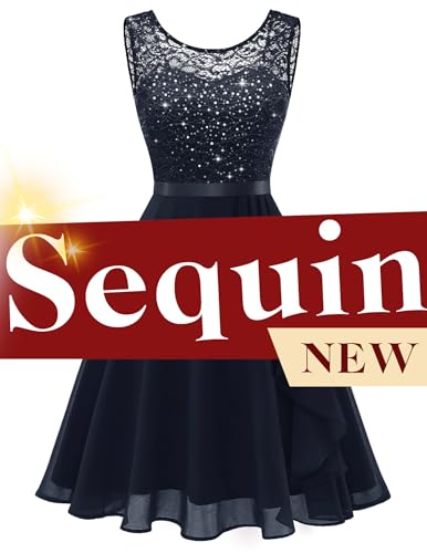 Navy Sequin