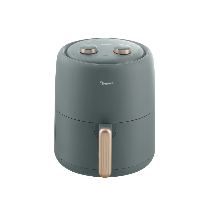 TOYOMI 3.7L/3.7 Quart Matte Palette Air Fryer AF 3766 - Healthy Oil-Free Cooking for Family Meals, Snacks & Quick Meals