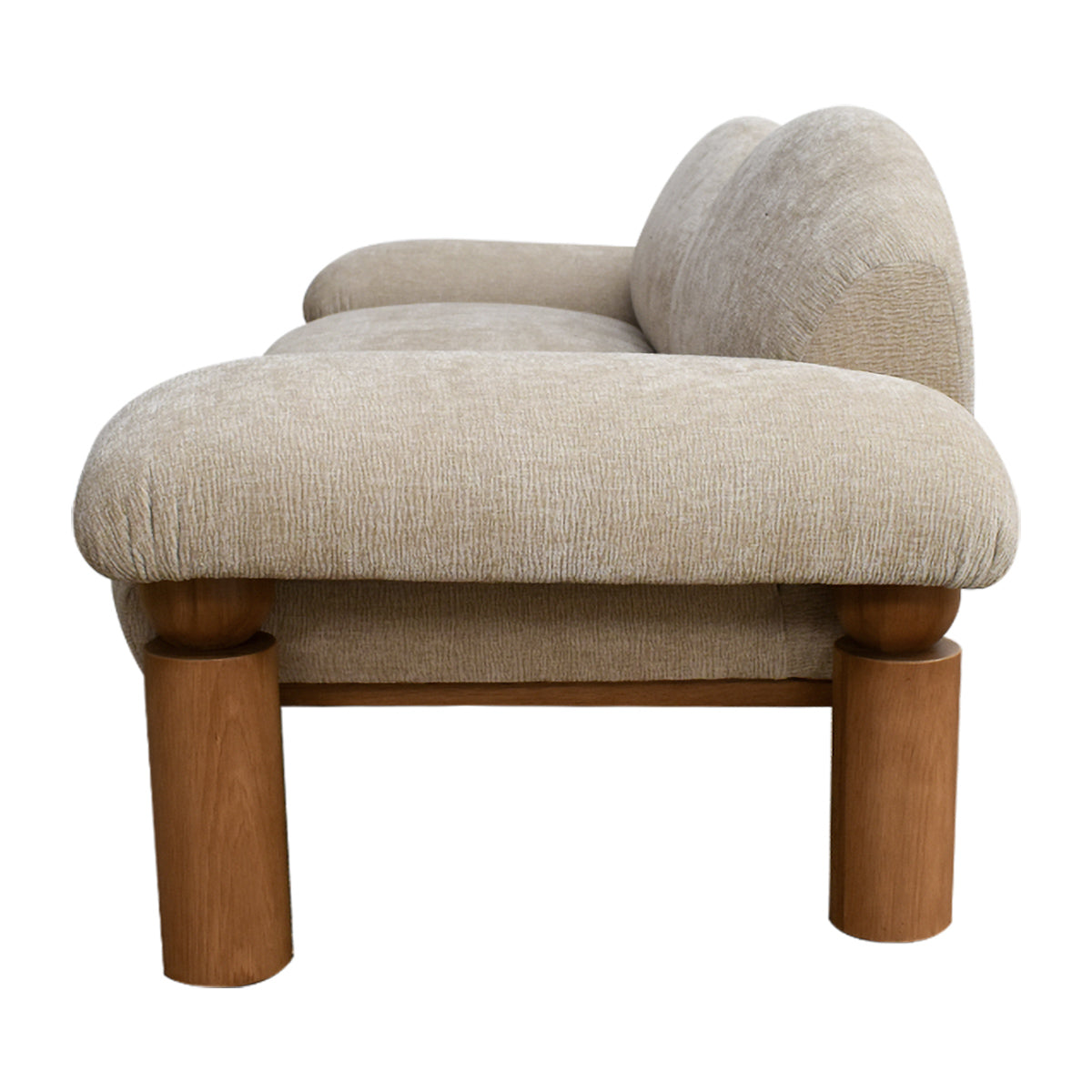 McMullin Hugo Sofa - Modern Luxury Fabric Sectional Couch for Living Room, Lounge & Family Room - Comfortable & Stylish Home Furniture