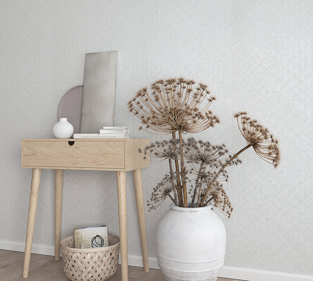 Botanica Herringbone Patterned Home Decor - Perfect for Living Room, Bedroom & Office Styling