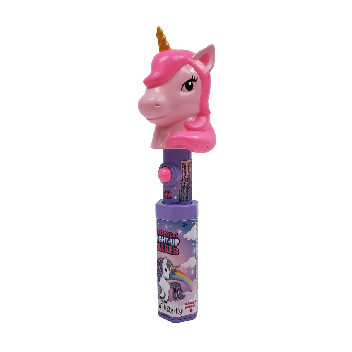 CANDYRIFIC Unicorn Light Up Talking Toy with Candy (15g) - Perfect for Kids Birthday Gifts & Party Favors