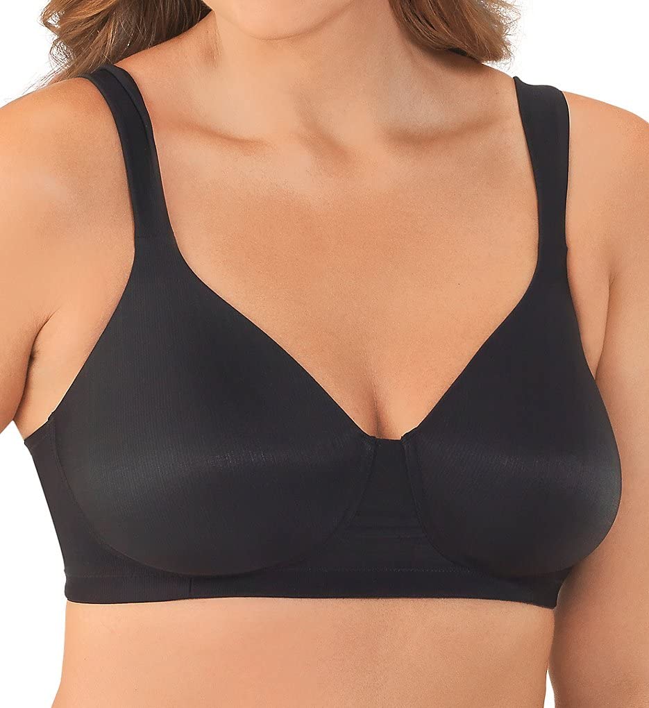 Vanity Fair Women's Cooling Touch Full Figure Wirefree Bra 71355 - Breathable Comfort for All-Day Wear, Perfect for Work, Yoga & Relaxation