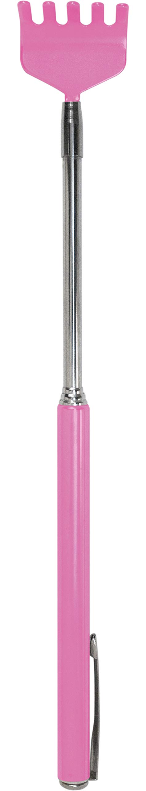 Pink Telescopic Back Scratcher - Extendable Itch Relief Tool for Hard-to-Reach Spots | Perfect for Home, Office & Travel Use
