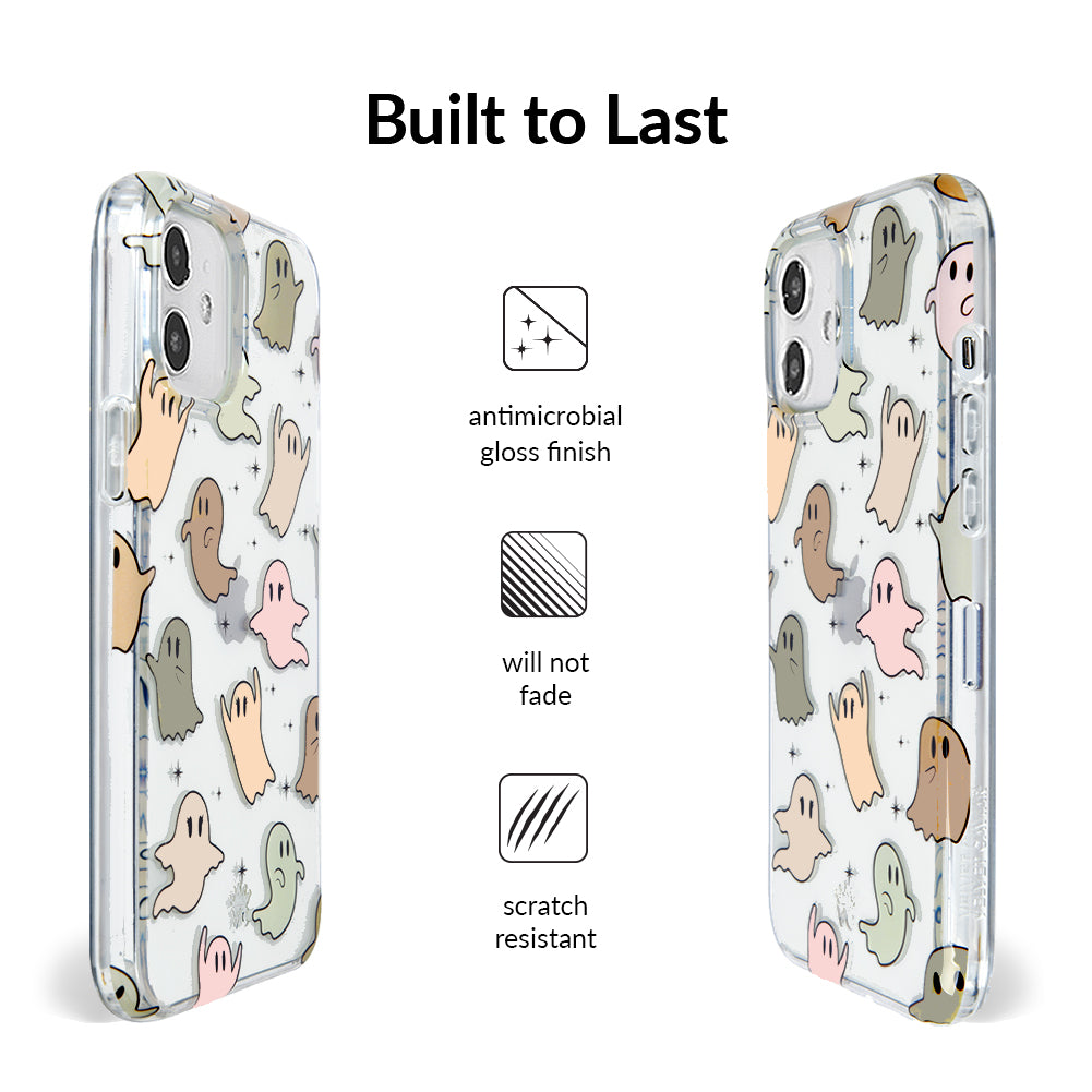 Ghosted Again iPhone Case - Trendy Protective Cover for iPhone 13/14/15 Pro Max - Slim Shockproof Phone Case with Stylish Design - Perfect for Everyday Use, Travel & Gifting