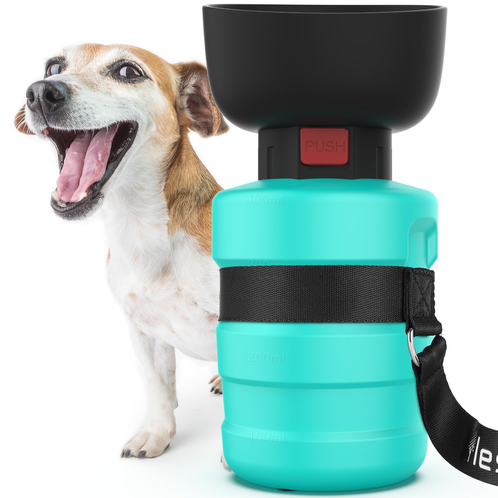 **Lesotc Dog Water Bottle - Portable Leak-Proof Pet Travel Water Dispenser with Bowl for Dogs | Essential Puppy Accessories for Outdoor Walking, Hiking, Camping & Travel**    *(Use Case: Keep your dog hydrated on the go during walks, hikes, camping trips, or road trips with this convenient and leak-proof water bottle!)*