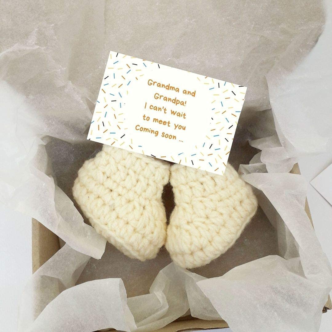 Easter Pregnancy Announcement Box for Grandparents - Surprise Baby Reveal Gift for Christmas & Special Occasions | Gender Reveal, First-Time Grandparents Gift Idea