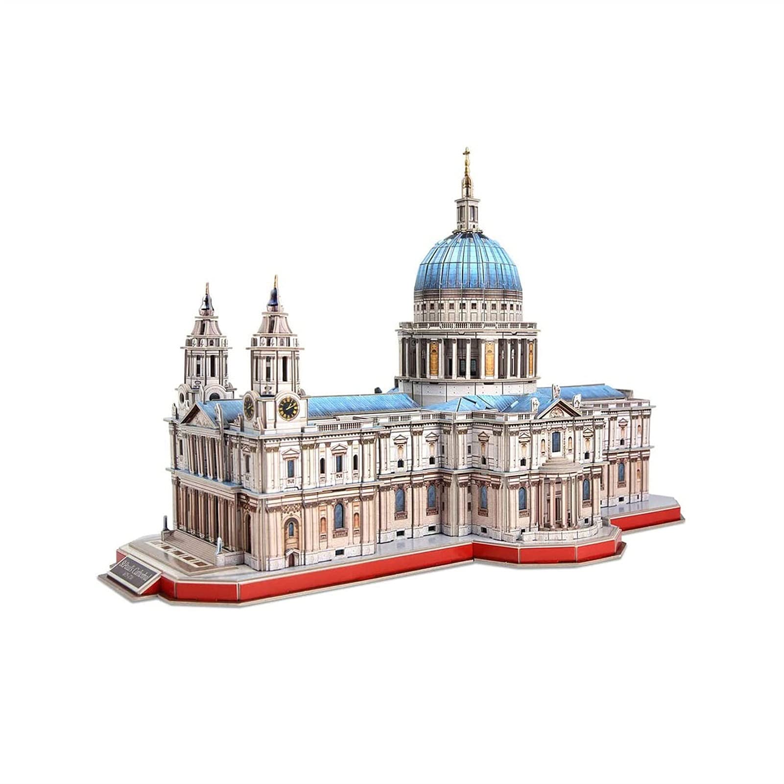 PWV 3D Puzzle for Adults - St. Paul's Cathedral Architecture Building Model Kit | Challenging DIY Craft Project | Great Birthday Gift & Home Decor for Puzzle Enthusiasts | Perfect for Relaxation, Stress Relief & Displaying as Collectible Art Piece