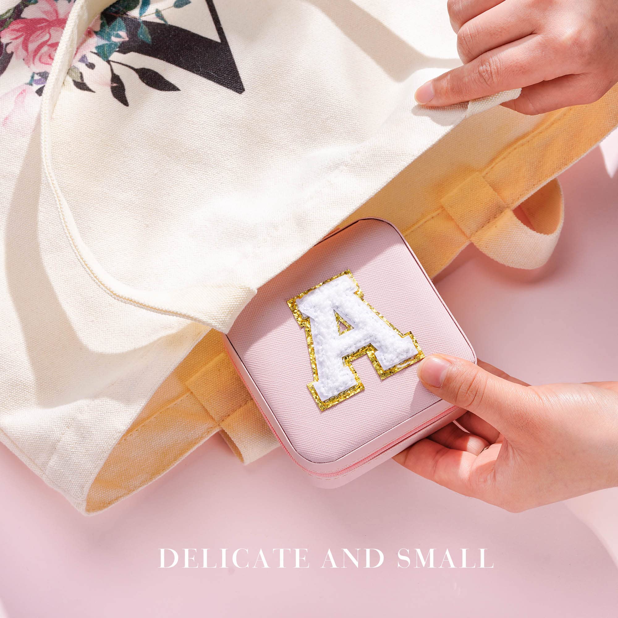 Elegant Travel Jewelry Case for Women & Girls - Compact Jewelry Organizer Box with Mirror | Perfect Graduation, Birthday, Anniversary Gift for Her | Ideal for Travel, Daily Use & Special Occasions