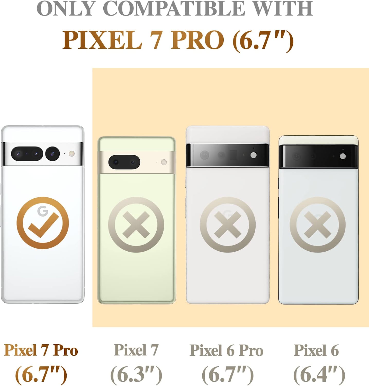 Google Pixel 7 Pro Case - Premium Marble Phone Cover for Women | Slim Protective Shockproof Design | Perfect for Work, Travel & Everyday Use