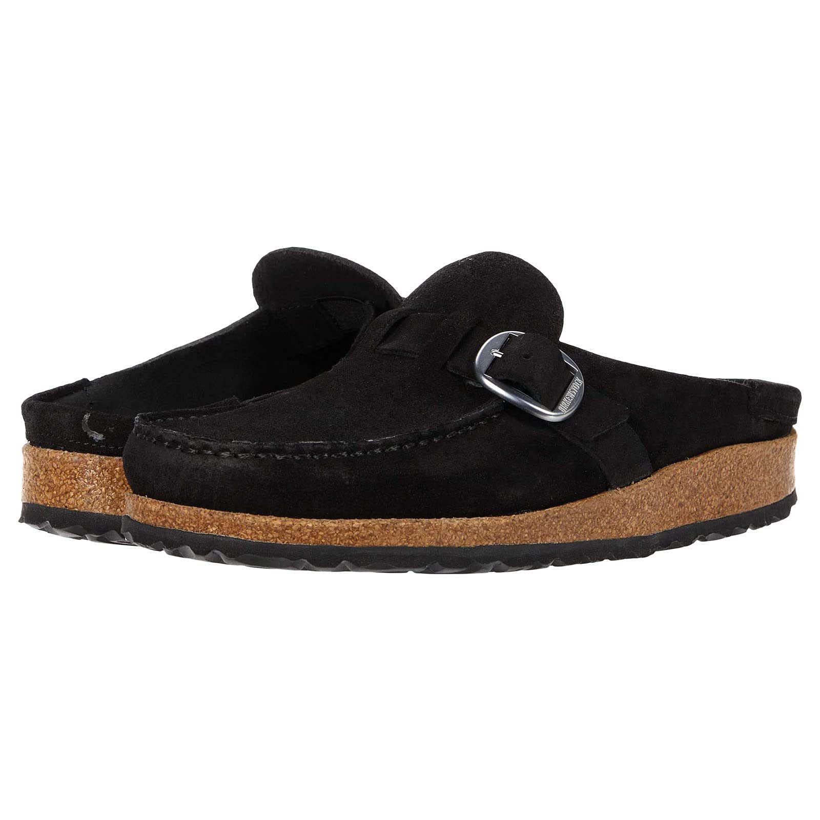 Birkenstock Women's Boston Soft Footbed Clogs - Iron Oil Leather Narrow Fit (EU 36) | Comfortable House Shoes for Home, Office & Casual Wear