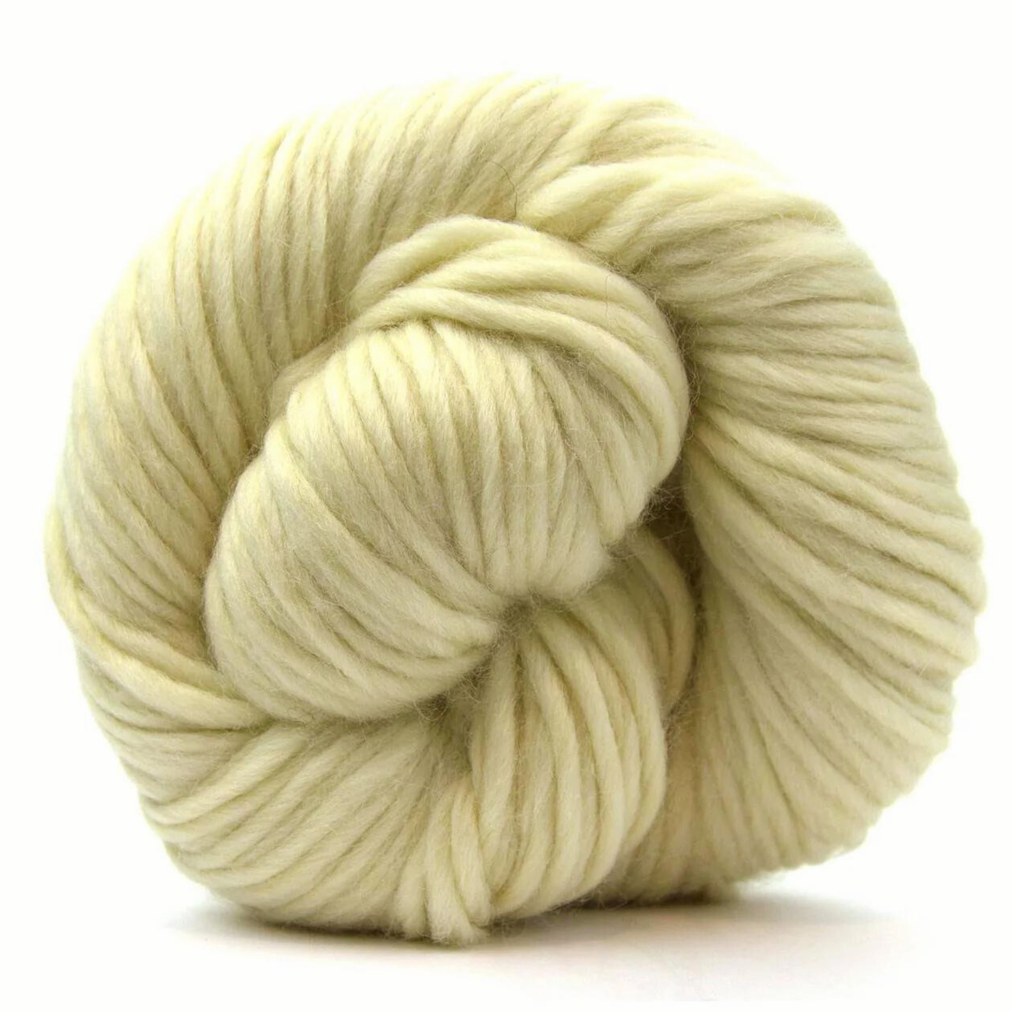 Corriedale Wool Yarn - Super Bulky Undyed Natural Wool for Knitting & Crocheting | 200g (140 Yards) | Perfect for Scarves, Hats & Winter Accessories