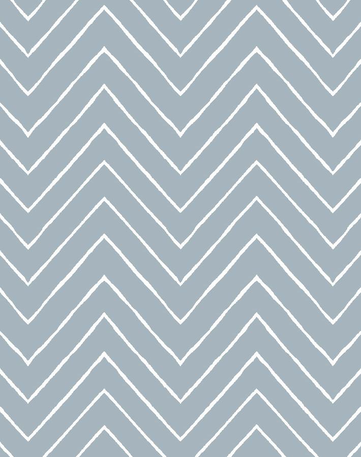 Frances Chevron Wallpaper by Wallshoppe - Premium Gray Geometric Peel & Stick Wallpaper for Living Room, Bedroom, and Office Decor