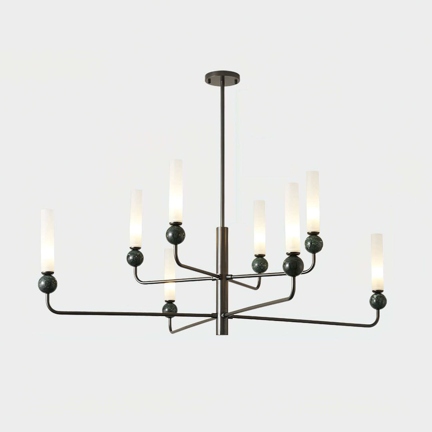 Delie Crystal Chandelier - Elegant Modern Ceiling Light Fixture for Dining Room, Bedroom & Living Room | Perfect for Home Decor, Wedding & Luxury Interior Lighting