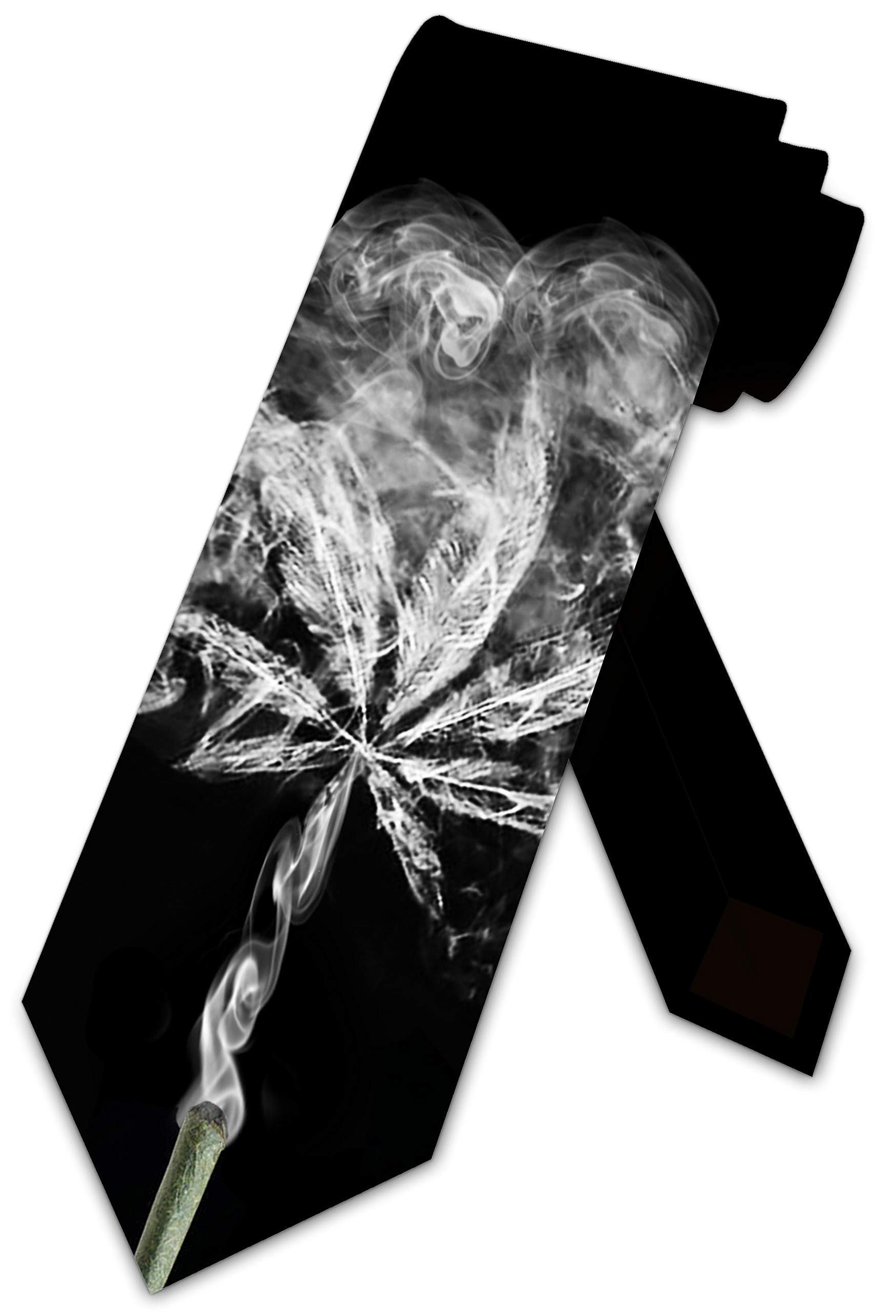 Three Rooker Pot Ties for Men - Stylish Cannabis Leaf Necktie | Perfect for Stoner Fashion, 420 Events & Weed Enthusiast Gifts
