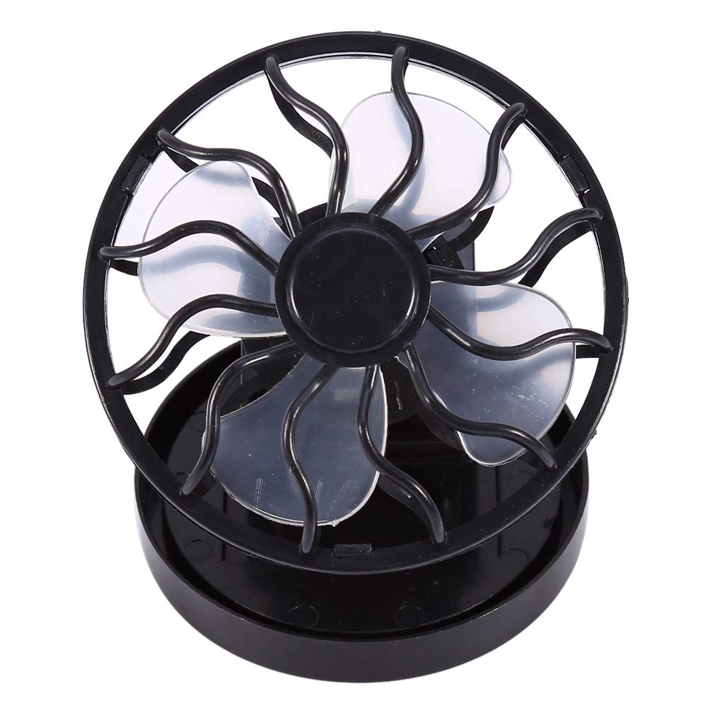 Portable Solar Powered Clip Fan - Mini Rechargeable Cooling Fan for Travel, Camping, Hiking - Personal Air Circulator for Outdoor Activities & Indoor Use