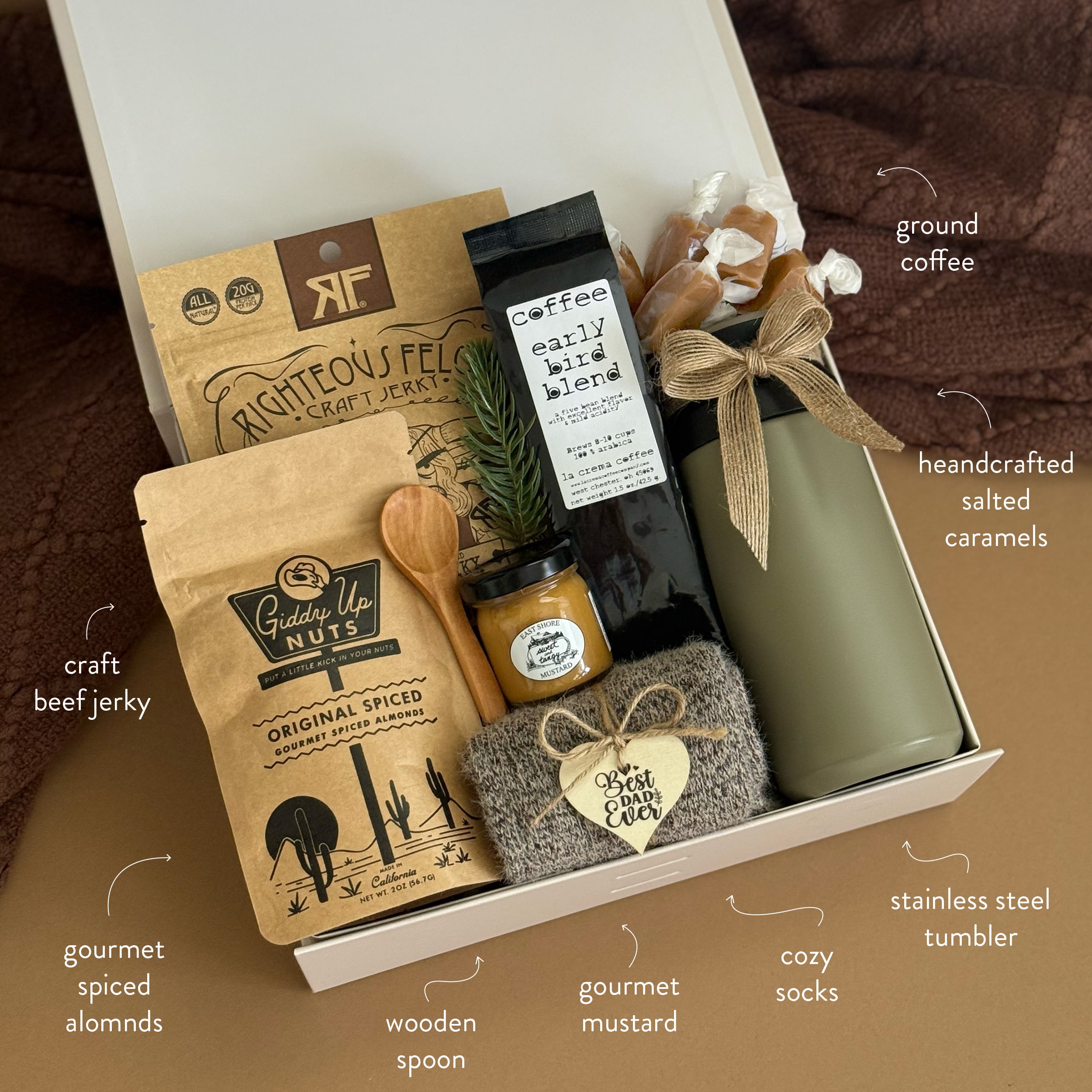 The Trailblazer Box - Premium Father’s Day Gift Set for Outdoor Adventures, Travel & Relaxation | Perfect for Camping, Hiking & Home Comfort