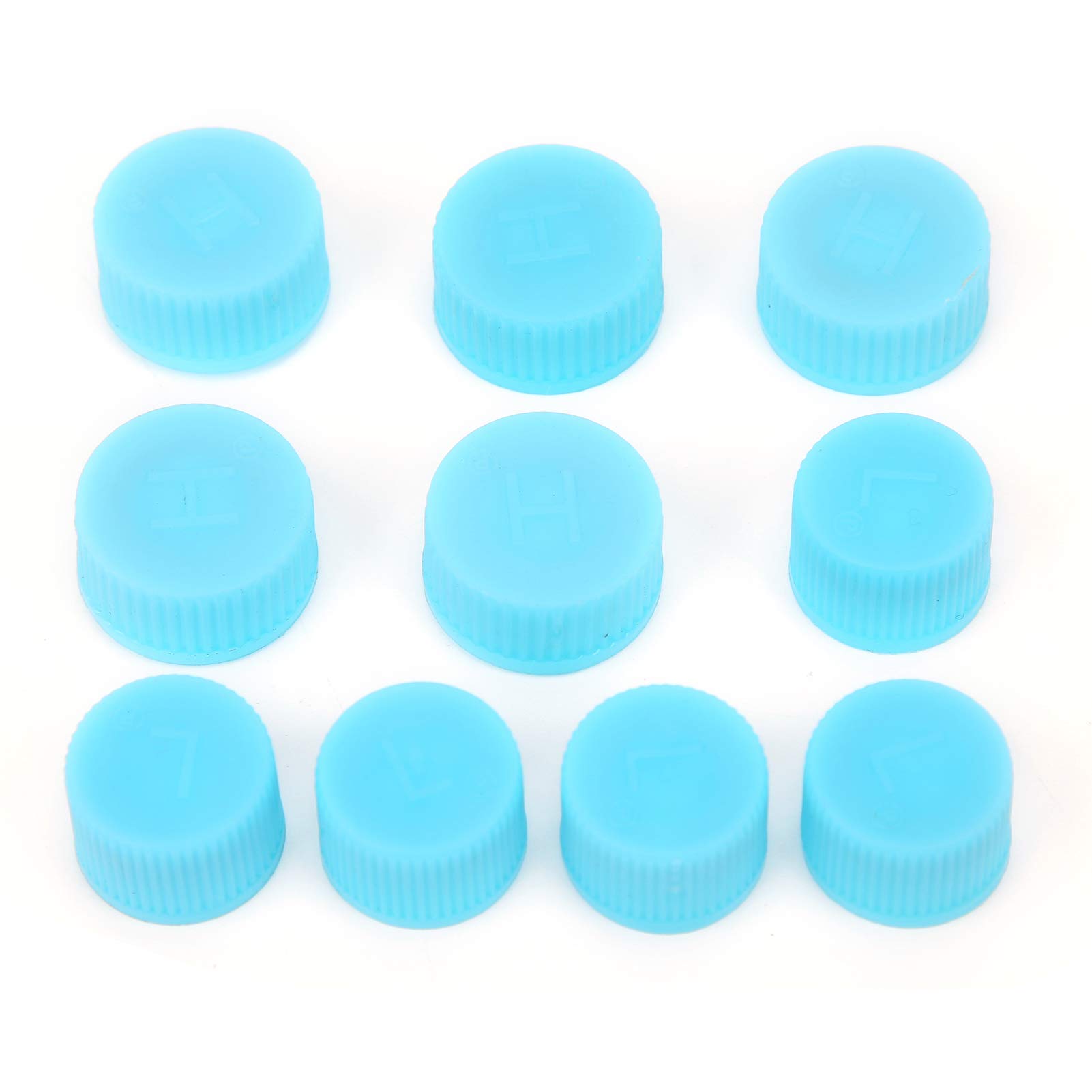 High/Low Side A/C Refrigerant Service Port Valve with Seal - 1PC Air Conditioning Dust Cover for Car AC System Maintenance & Repair