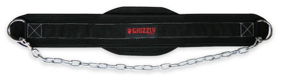 Grizzly Nylon Dipping Belt - Heavy Duty Weightlifting Belt for Powerlifting & Strength Training - Perfect for Gym, CrossFit & Weight Training