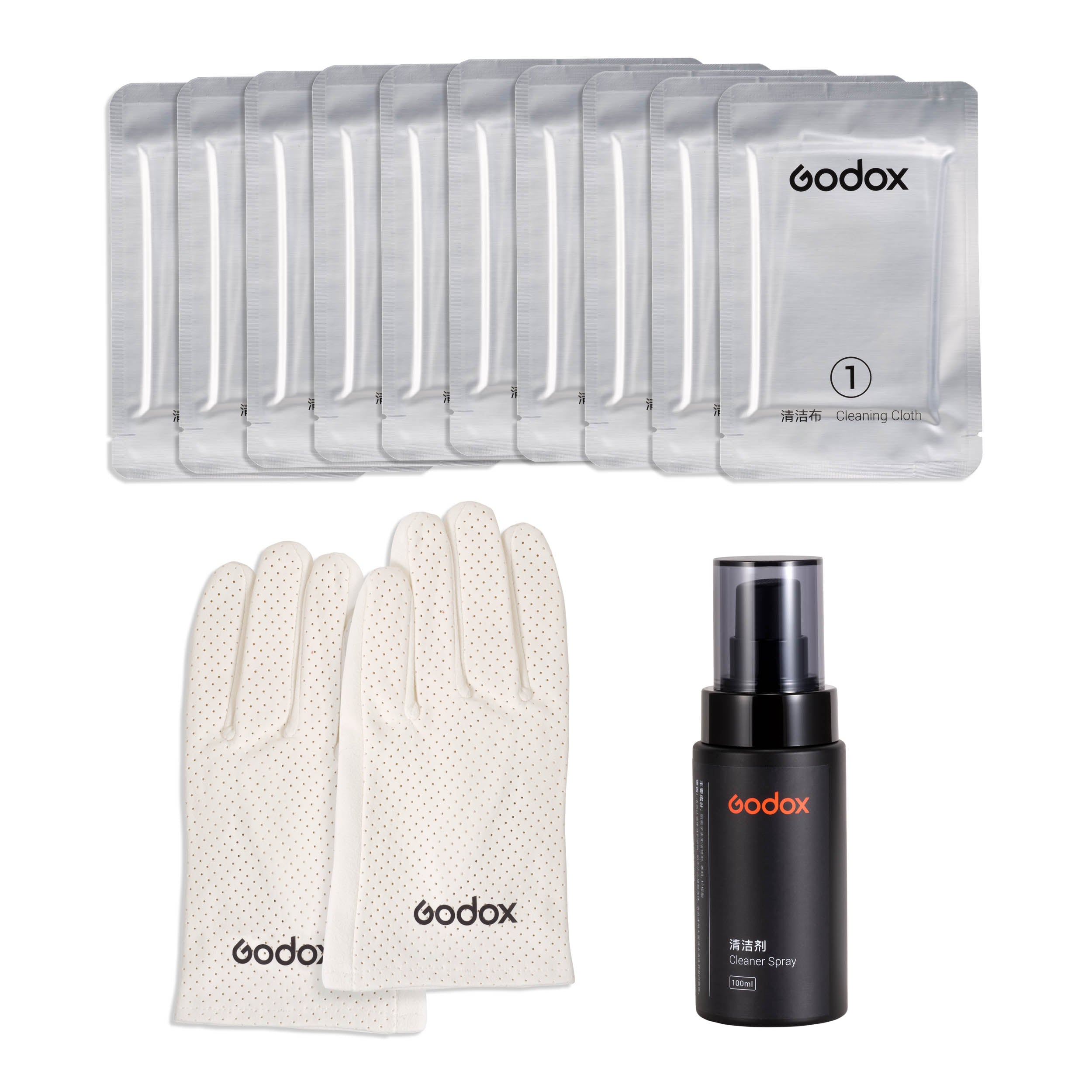 KNOLED CK01 Cleaning Kit for LiteFlow Cine Light Reflector Panel - Professional Lens & Light Maintenance for Photography & Videography Studios