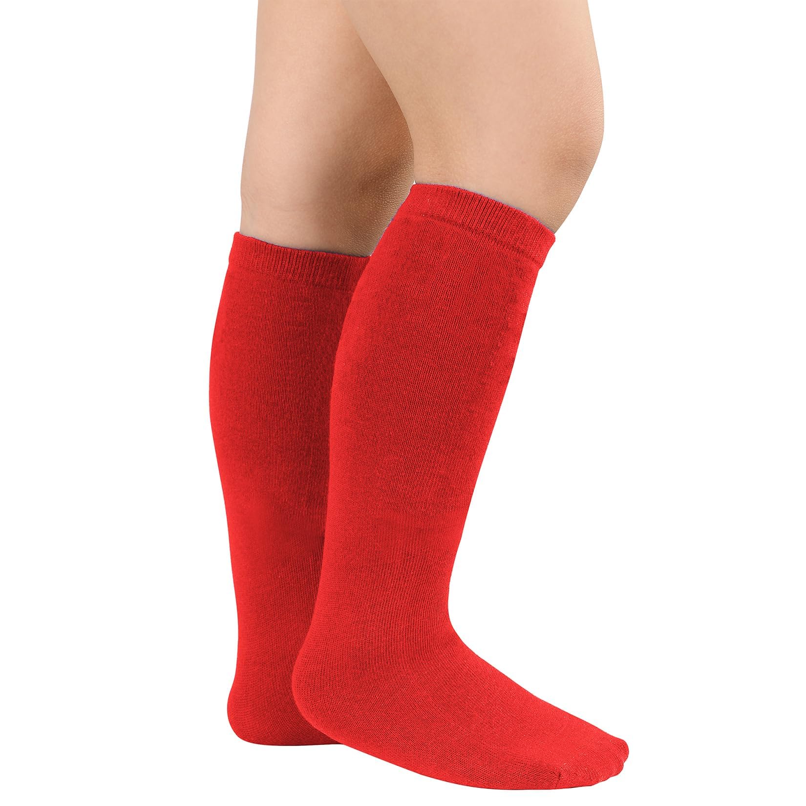 Century Star Kids Soccer Socks for Boys & Girls - Breathable Cotton Athletic Socks for Toddlers - Perfect for Soccer Games, Sports Practice & Everyday Wear
