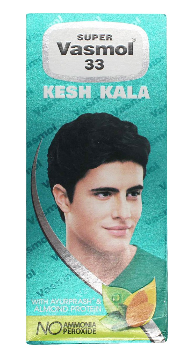 Super Vasmol Kesh Kala Hair Oil - 100ml Natural Hair Growth Treatment for Darker, Thicker Hair | Perfect for Daily Scalp Massage & Hair Care Routine
