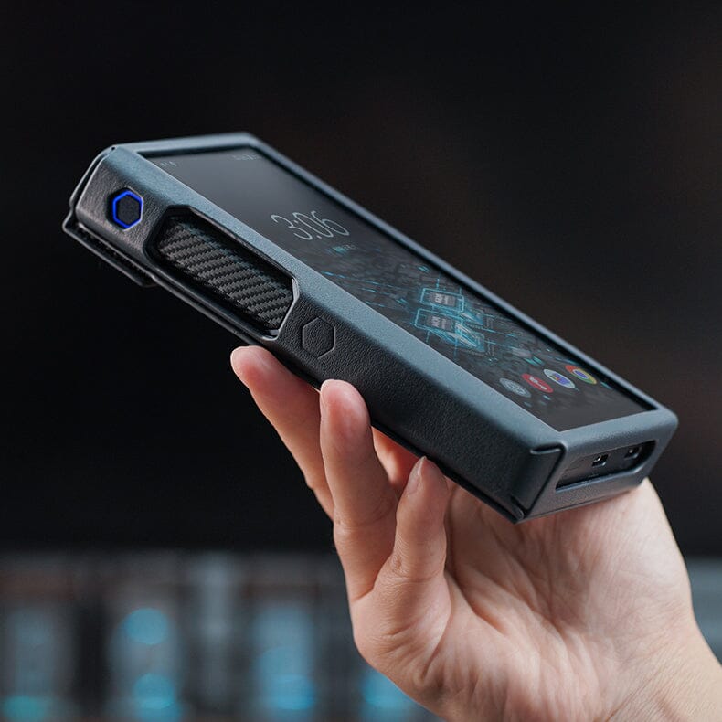 FiiO SK M23 Premium Leather Case for M23 - Durable Protective Cover for Music Players, Perfect for Travel & Outdoor Use