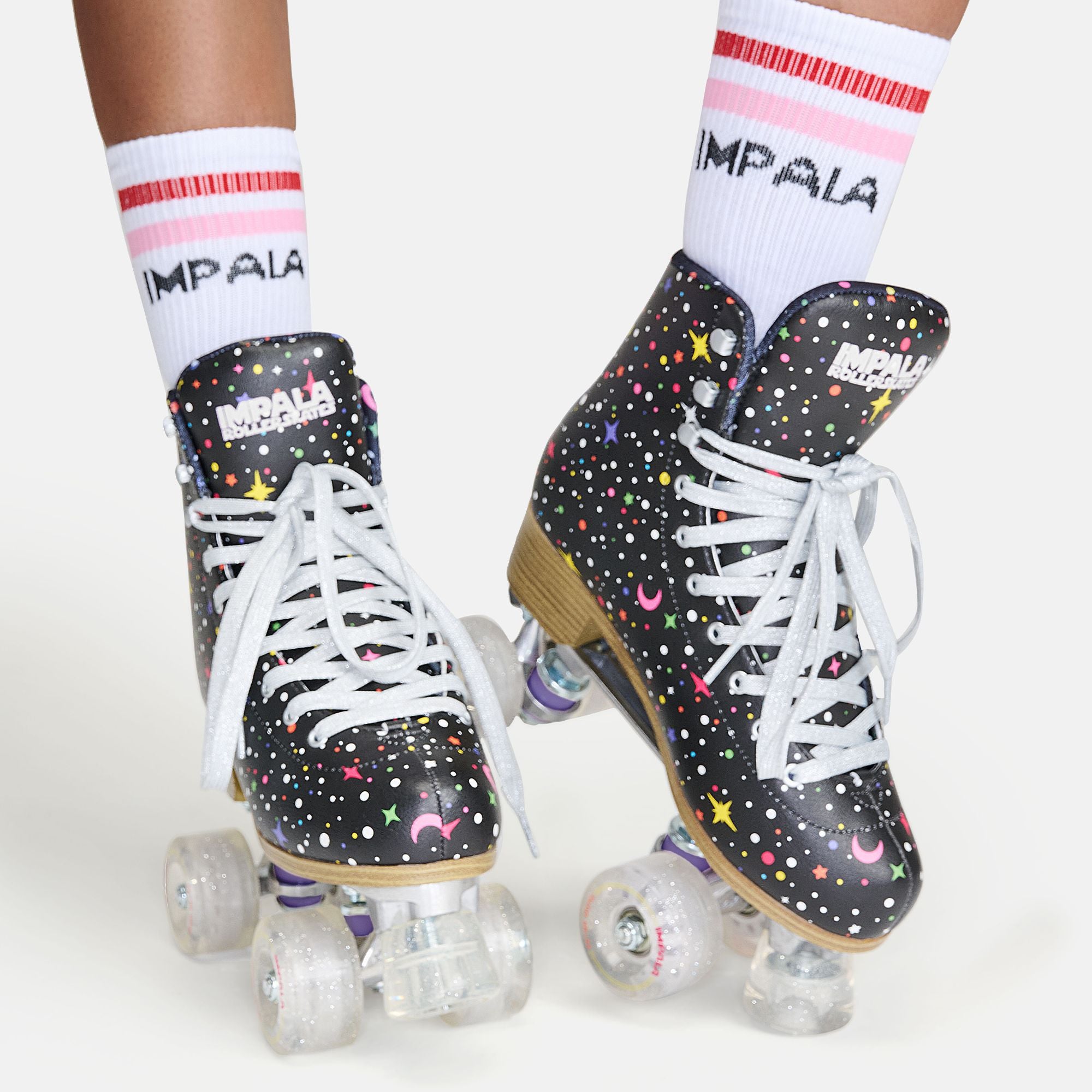 Impala Rollerskates for Women - Light Up Twinkle Roller Skates with LED Wheels - Perfect for Outdoor Skating, Rink, Parties & Roller Disco