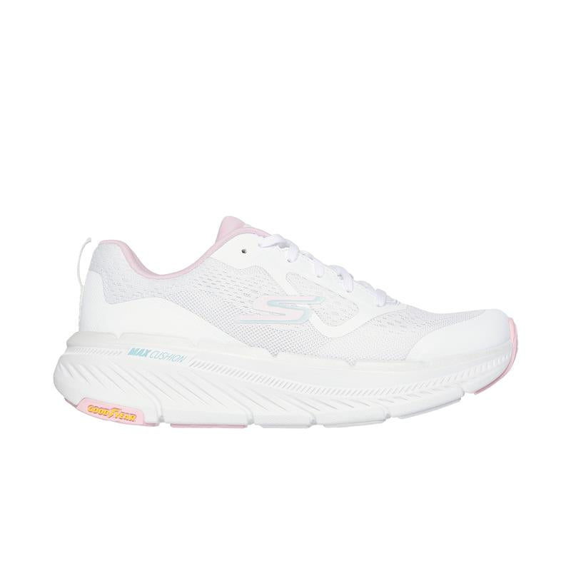 MAX CUSHION PREMIER 2.0 Running Shoes for Men - Lightweight Comfortable Athletic Sneakers with Arch Support - Perfect for Jogging, Gym Workouts & Daily Walking (White/Pink)