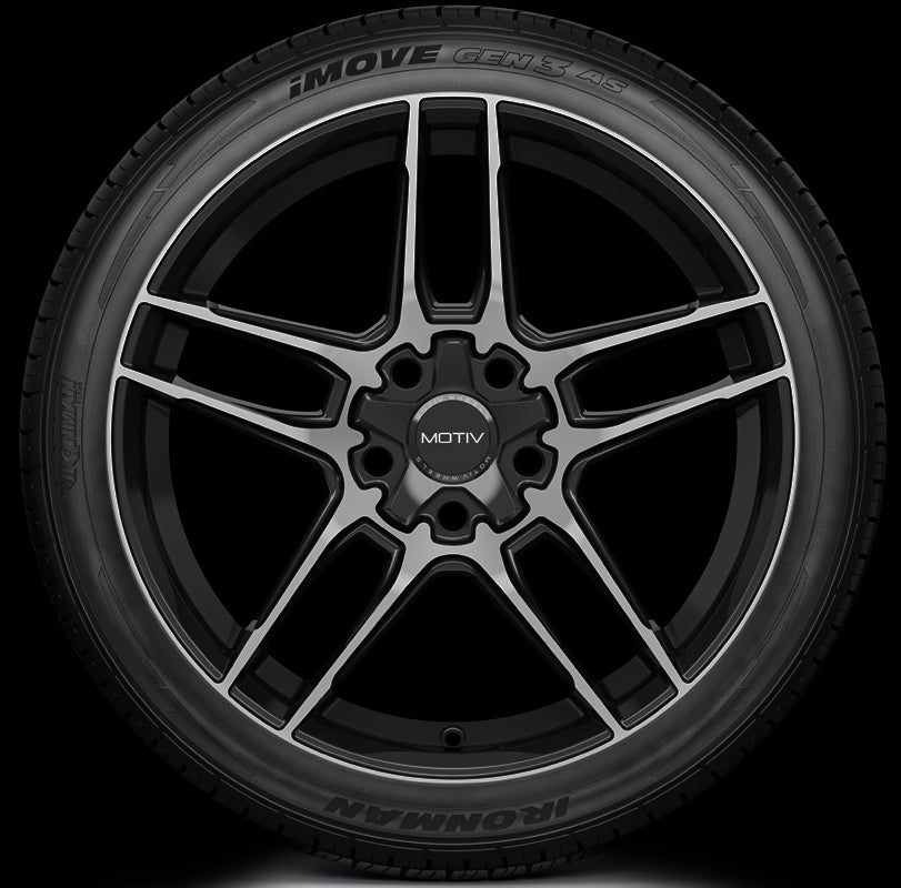 Ironman iMOVE Gen 3 AS All-Season Tire 185/60R14 82H - High Performance Tires for Sedans & Compact Cars, Perfect for Daily Commuting & Highway Driving