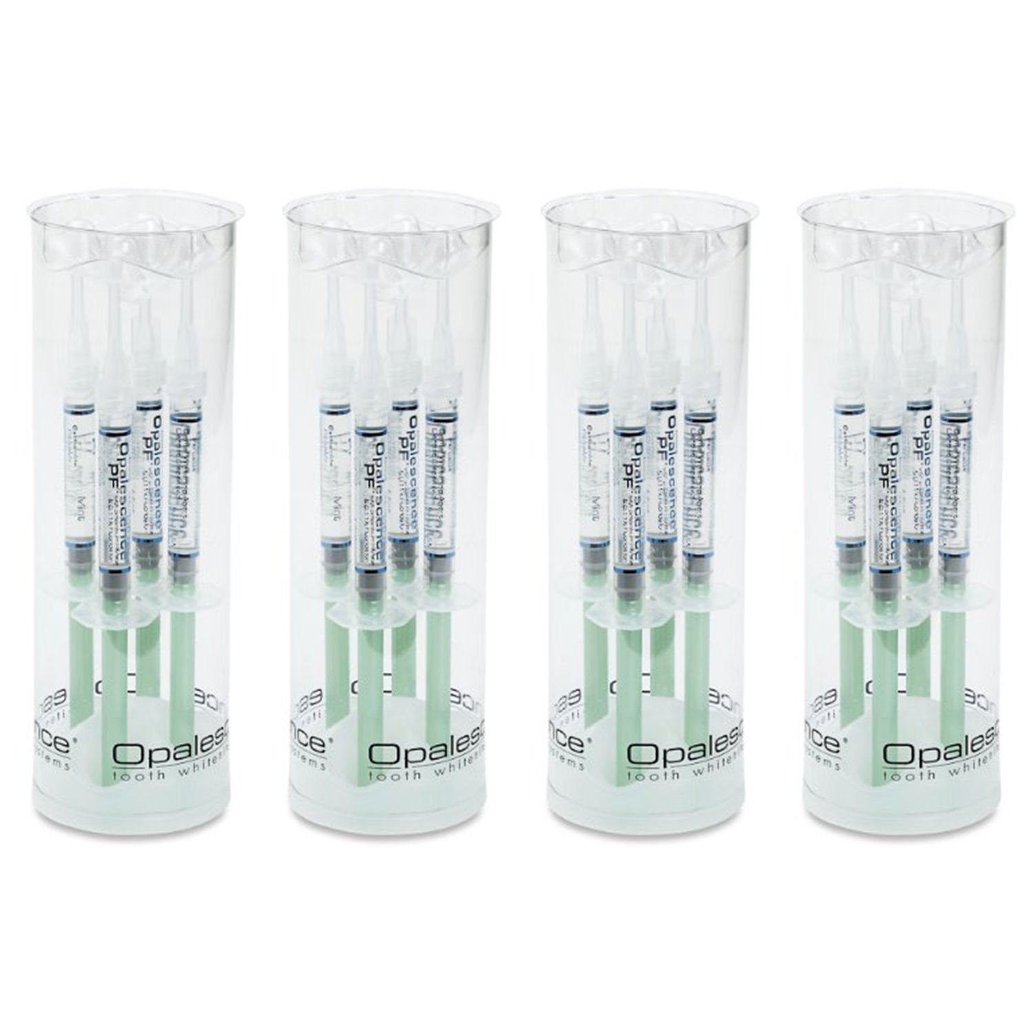 Opalescence PF 35% Mint Carbamide Peroxide Teeth Whitening Gel - 16 Syringes for Professional Dental Care & Bright Smile | At-Home Teeth Whitening Treatment for Sensitive Teeth