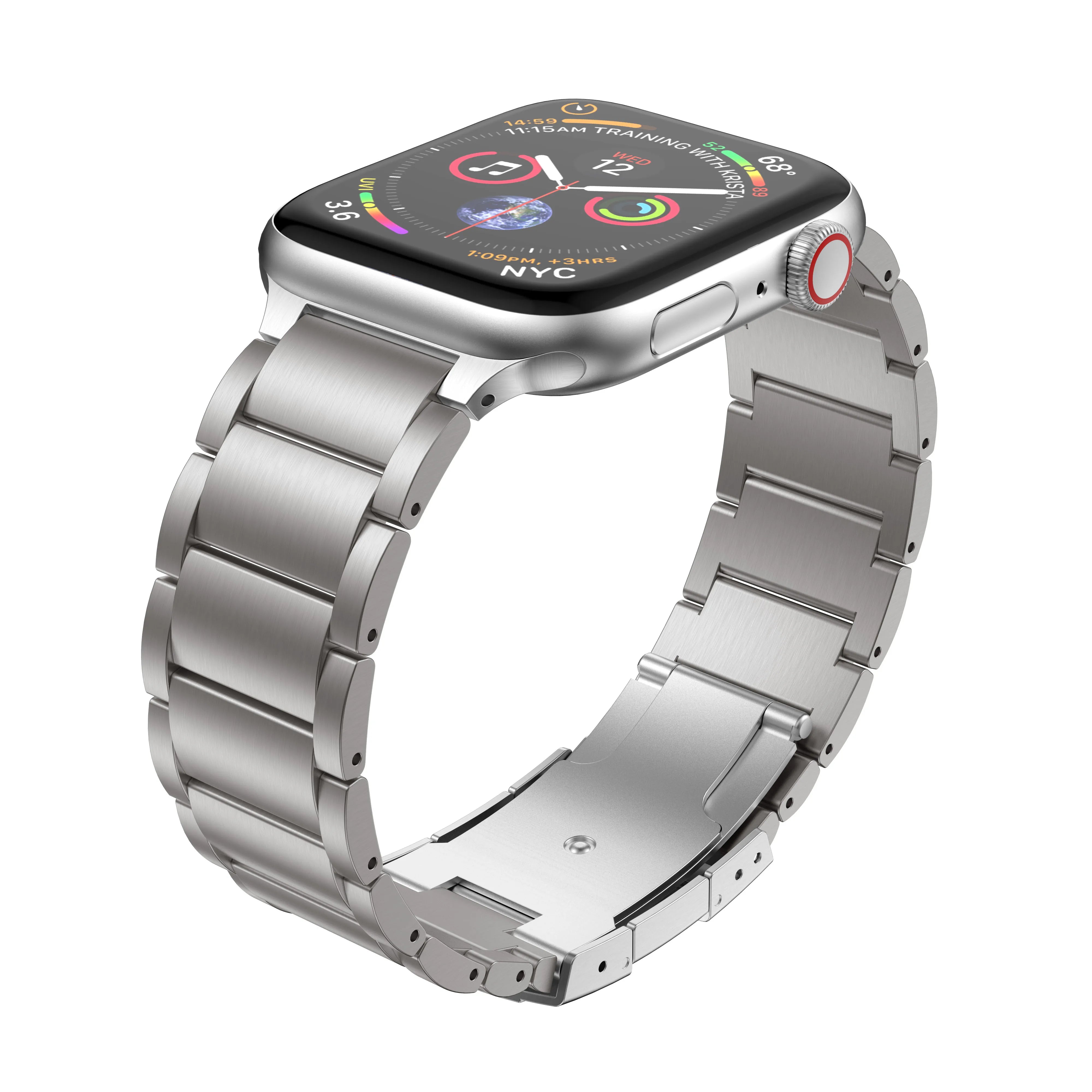 Premium Titanium Link Bracelet for Men & Women - Durable, Lightweight & Hypoallergenic - Perfect for Everyday Wear, Gifts & Special Occasions