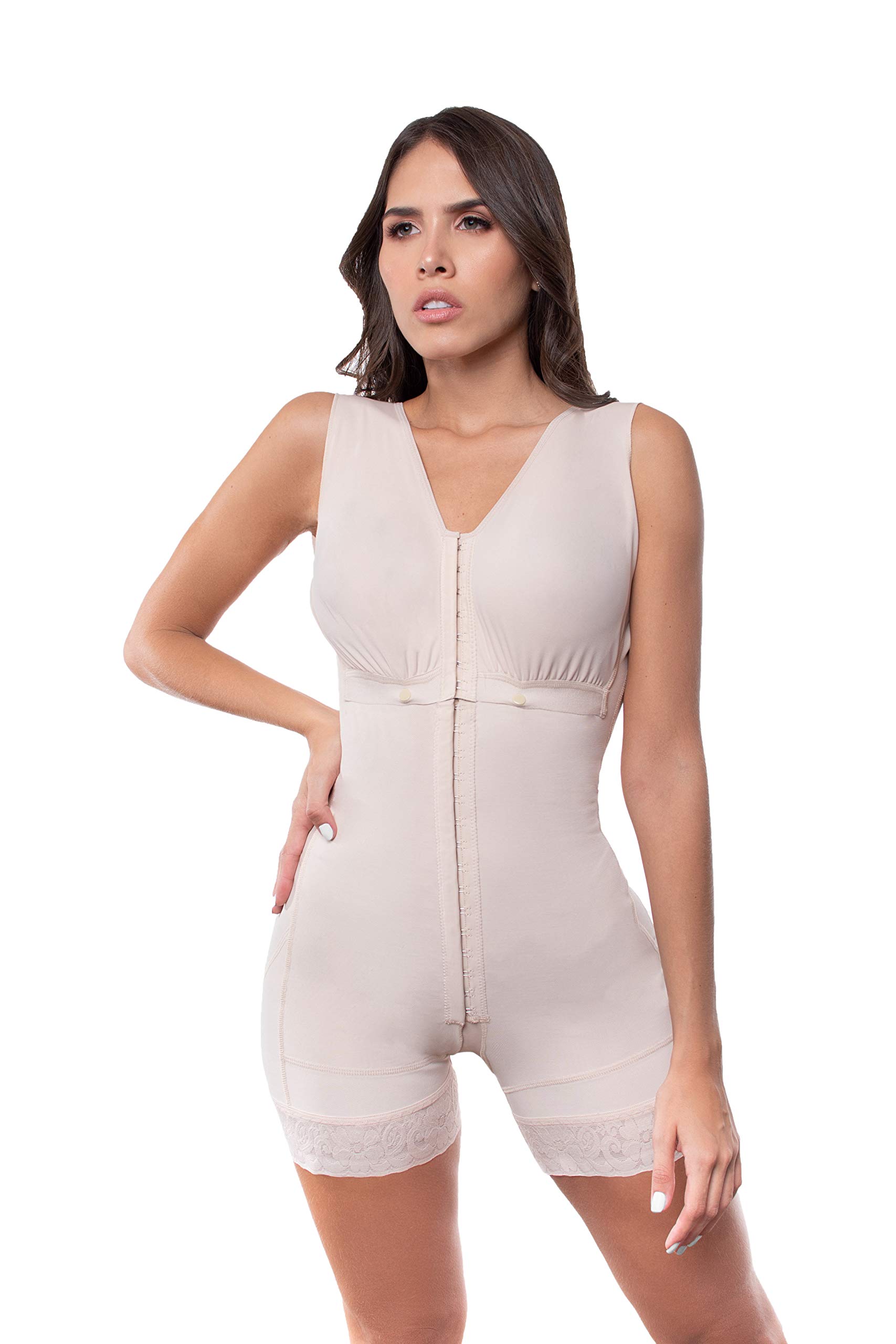 Fajas Milia Women's Colombian Shapewear Boyshort Stage 2 Compression Garment - Postpartum Recovery & Body Shaper for Daily Wear | Slimming Underwear for Workouts, Special Occasions & Everyday Comfort