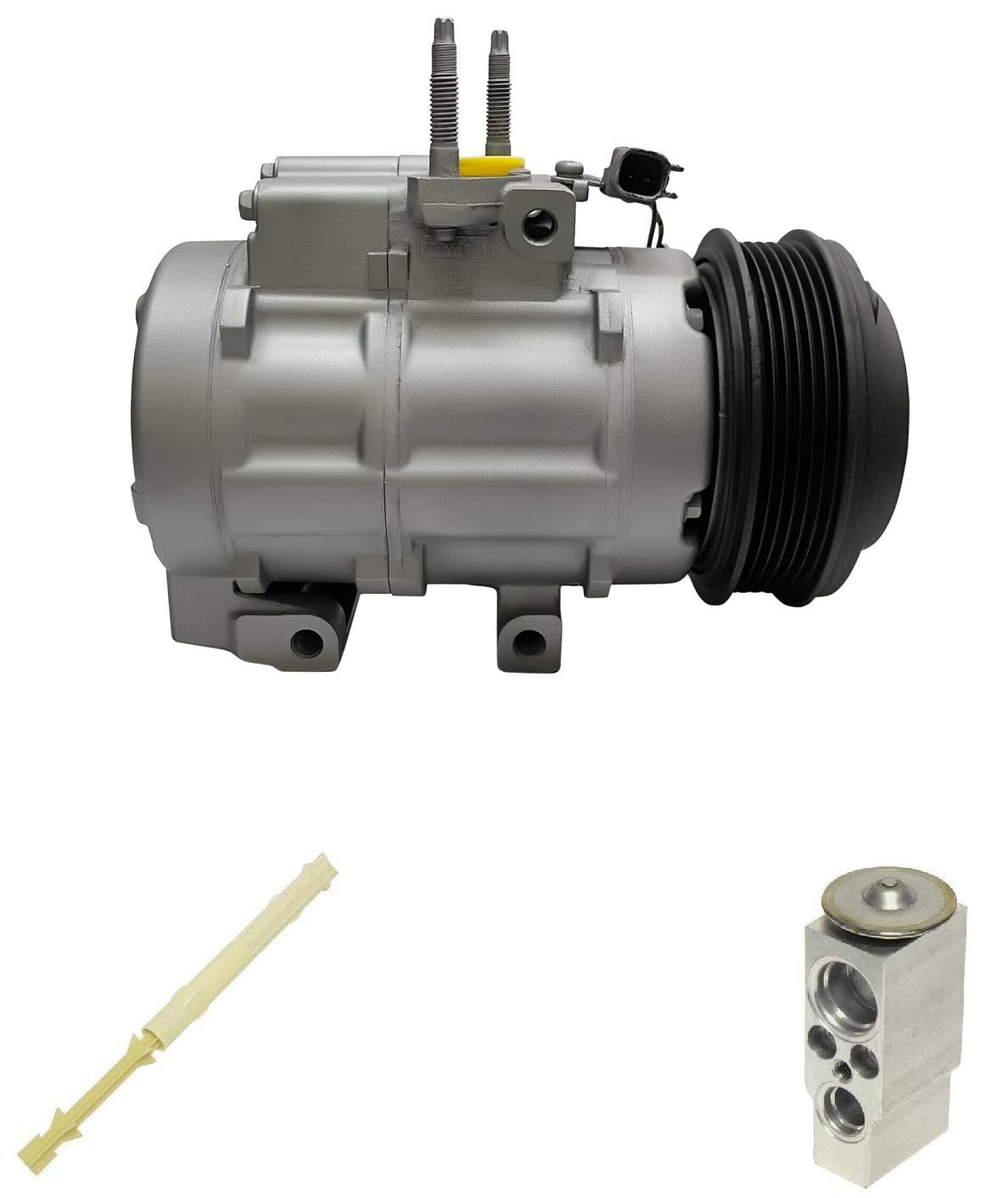 RYC AC Compressor Kit KT B078 - Compatible with Select Vehicles (No Rear A/C) | High-Performance Auto AC Repair Part for Smooth Cooling System Replacement